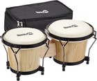 7  And 8  Bongo Drum Set With Padded Bag And Tuning Key