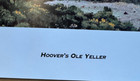  hoover s Old Yeller  By Sam Lyons Signed By Bob Hoover