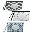 3 Pack Portable Baby Wipes Dispenser - Refillable Wet Wipe Carrying Case
