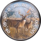 Acurite 12 5  Decortive Deer Garden Yard Indoor Outdoor Wall Thermometer