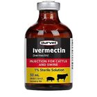 50ml Cattle Swine Treatment Control Internal External Parasite Durvet  generic