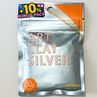 New Art Clay Silver 50g  5g Bonus Pack 10  Increase Metal Clay Handmade