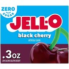 Jell-o Black Cherry Sugar-free Gelatin  0 3 Oz