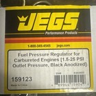 Jegs Boost Reference Fuel Pressure Regulator 