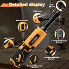 3 8   High Torque Electric Ratchet Wrench Kit  Extended Cordless Ratchet Wrench