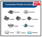 Petsafe Drinkwell Replacement Carbon Filters  Dog And Cat Ceramic And 2 Gallon W