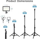 2-pack Studio Led Video Light Streaming Lights Computer Light Camera Photo Light