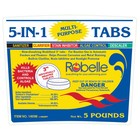 Robelle Chlorine 5-in-1 3  Tabs Swimming Pool Sanitizer Chemical - 5 Lbs 