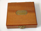 Vintage Richard Wheatley Of England  Wood Fly Display Box  Foam  5 X 5 Inches