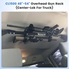 Gun Rack For Truck  48-54 Overhead Rack  center-lok   No Drilling  Double