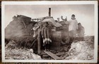 Postcard Very Old Alaskan Real Photo Early 1900 s  Native Eskimo Indian Vintage