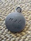 Vintage Antique Rare Silver Enameled Charm