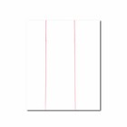 Iron On Inkjet Heat Transfer Paper Light Fabric 10 Sheets 8 5x11 Double Red Line