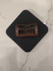 Vintage Hardwood Silver Inlay Snuff Box