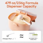 Ncvi Baby Formula Dispenser On The Go  Formula Container To Go  Formula Holder