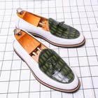 Business Oxford Wedding Party Men Dress Shoes Leather Loafer Big Size Footwear