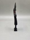 Vintage Ashanti Akua ba Hand Carved Wood Fertility Doll Ghana African Folk Art