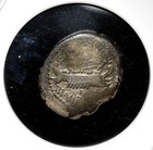 Roman Impertorial  Marc Antony Silver Denarius  32-31 B c   Legionary  Ngc Good