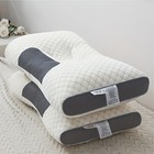 2pcs Soft Neck Massage Couple Pillows Ergonomic Adjustable Support Comfort Gift