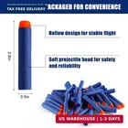 Pokiiulk Refill Darts 150 Pcs Bullets Ammo - Compatible With Nerf Guns N-strike