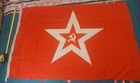 Rare Large Soviet Navy Flag Ussr 1990 Original Military Maritime Banner 136  89