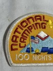 Vintage Boy Scouts Of America 100 Nights Camping Generic Issue Bsa Patch