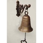 Doorbell Hanging Bell On The Door Antique Brass Classic Vintage Diameter 7cm