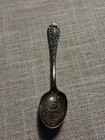 King Edward Vll   Queen Alexandra Souvenir Silver Plate Spoon 1902 Antique 4 25 