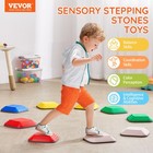 Vevor Kids Balance Stepping Stones Sensory Obstacle Course 10 Pcs Outdoor Indoor