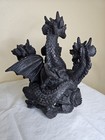 5-headed Smoke Breathing Dragon Incense Burner - Highly Detailed - Fantasy