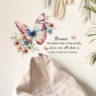 Removable Wall Sticker Butterfly Flower Decal Girls Bedroom Vinyl Art Home Decor