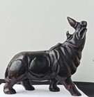 Sculpture    rhinoceros        East Africa  Kenya  Akamba Handicrafts   Wamunyu appro