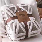  Sherpa Fleece Blanket Fuzzy Soft Bed Blanket Dual Sided Throw Blanket Fit 