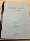 1850 Census  Lincoln County  Tennessee