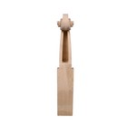 5 String 4 4 Size Violin Neck Maple Wood Hand Carved New Violin Accessory