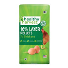  2 Pack  Healthy Harvest 16  Layer Pellets Feed Egg Laying Chickens 40 Lb Bag