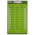 Elite Clipboards Dry Erase Football Coaches Clipboard   Double-sided Football