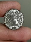 1865 2 Cent Piece Vf Details  corrosion  1