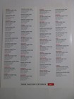 1990 s Nike Factory Stores Directory Brochure 
