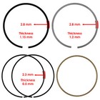 Caltric Piston Rings For Honda Fourtrax 250 Trx250 1985-1992   Trx250x 1987-1992