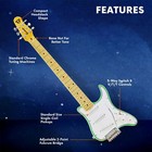 Traveler Guitar Guitar 6 String Travelcaster Deluxe  gloss Black  Electric  R   