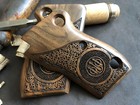 Beretta Model 1951 Turkish Walnut Wood Grips  Floral  Fits The Tariq  Us Selller