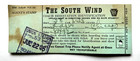 Rare South Wind 1945 Coach Id Pennsylvania Railroad  Indianapolis To Chicago