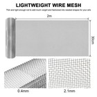 Wire Mesh 11 8 X 78 7 Inch Vent Mesh 10 Mesh 304 Stainless Steel Screen Rustp   