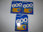Polaroid 600 Plus Film New Sealed Expired 05 91 Vintage Old Stock Lot Of 3   b2 