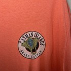Cayman Islands Grand Cayman Shirt Xl Orange Good Condition
