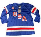 Usa Hockey Nike Jersey Official 2026 Olympics Blank Jersey Size Xl Soldout Rare