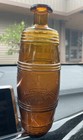Amber Hall   s Bitters Barrel Ee Hall New Haven Established 1842 Vintage Bottle