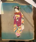 Vintage Japanese Silk Paintings