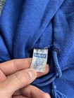 Vintage 70s Hoodie Blue Size Medium Pullover Blank Sweatshirt Usa Made Retro
